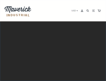 Tablet Screenshot of maverickindustrial.com
